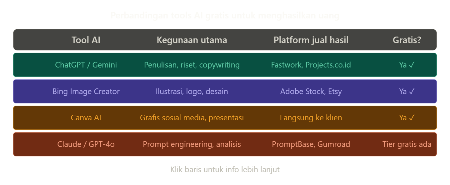 Cara Menghasilkan Uang dari Teknologi AI Tanpa Modal yang Terbukti - Gambar 1